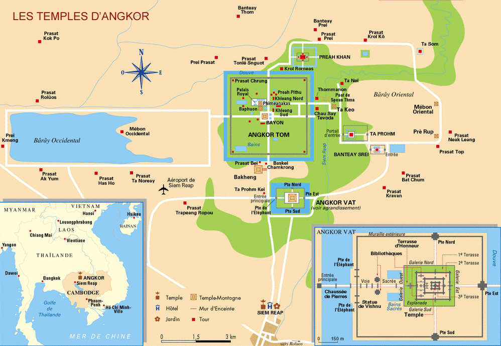 Plan d'Angkor